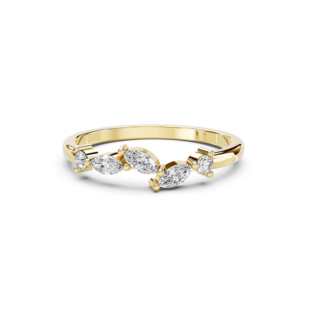 Marquise Lab-Grown Diamond Ring