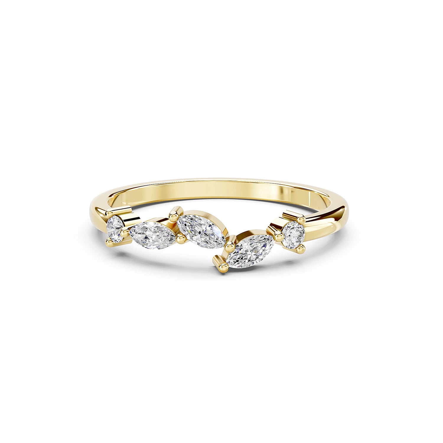 Marquise Lab-Grown Diamond Ring