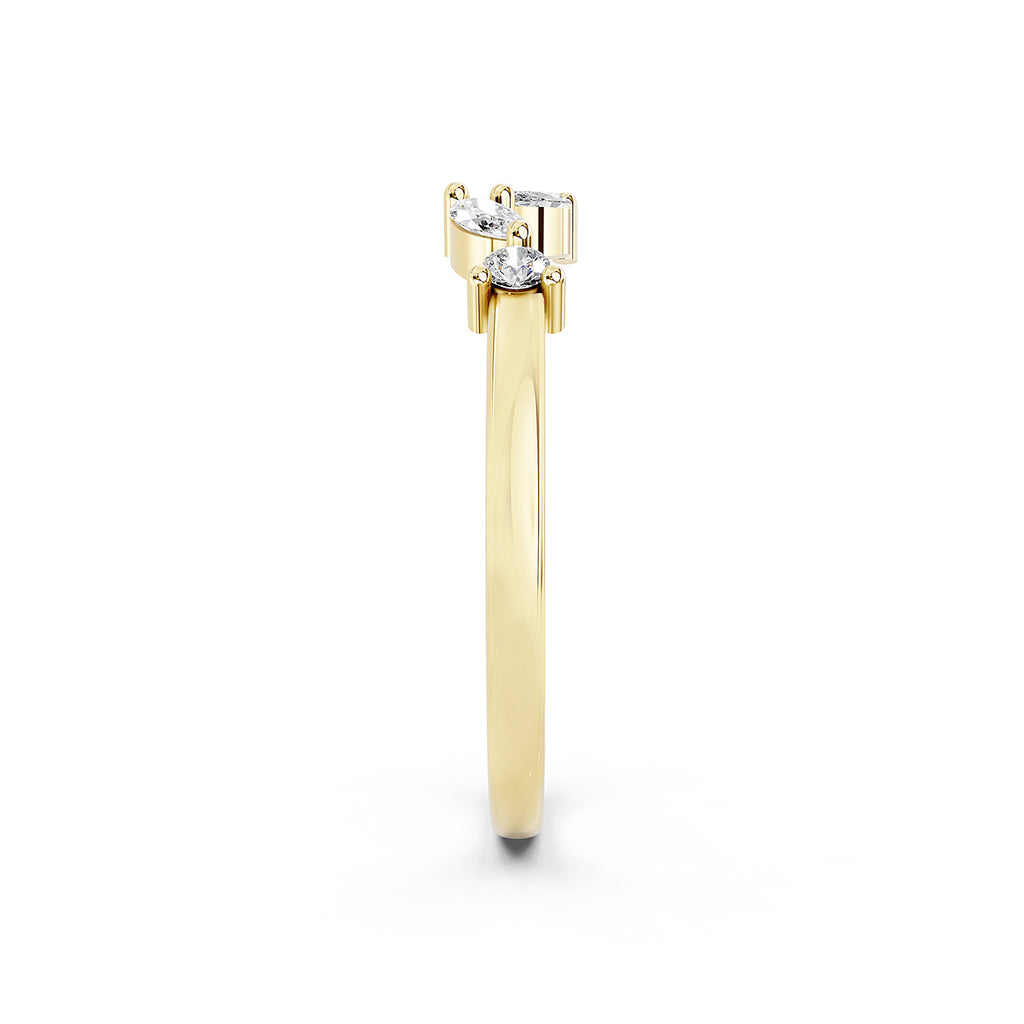 Marquise Lab-Grown Diamond Ring