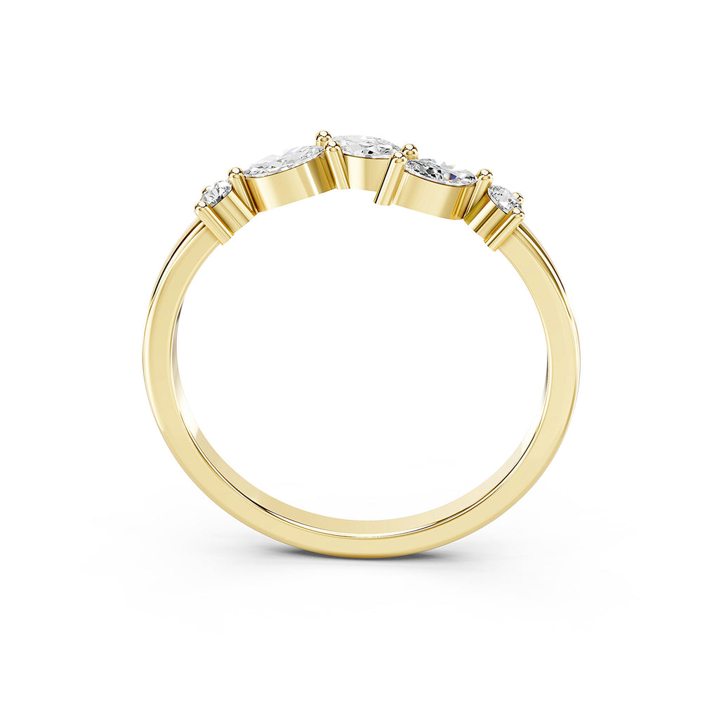 Marquise Lab-Grown Diamond Ring