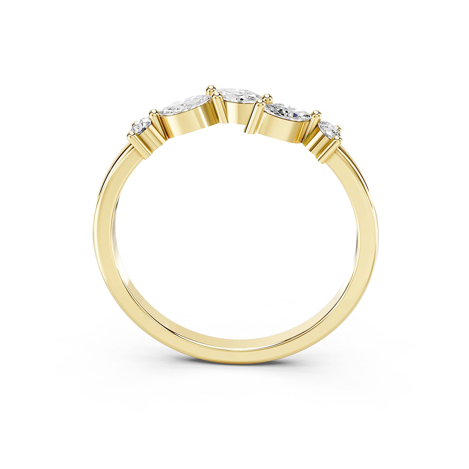 Marquise Lab-Grown Diamond Ring