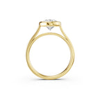 Oval Cut Lab-Grown Diamond Solitaire Ring