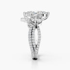 Marquise Cut Lab-Grown Diamond Bridal Ring Set