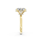 Oval Cut Lab-Grown Diamond Solitaire Ring