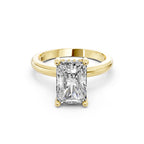 Radiant Cut Lab-Grown Diamond Solitaire Ring