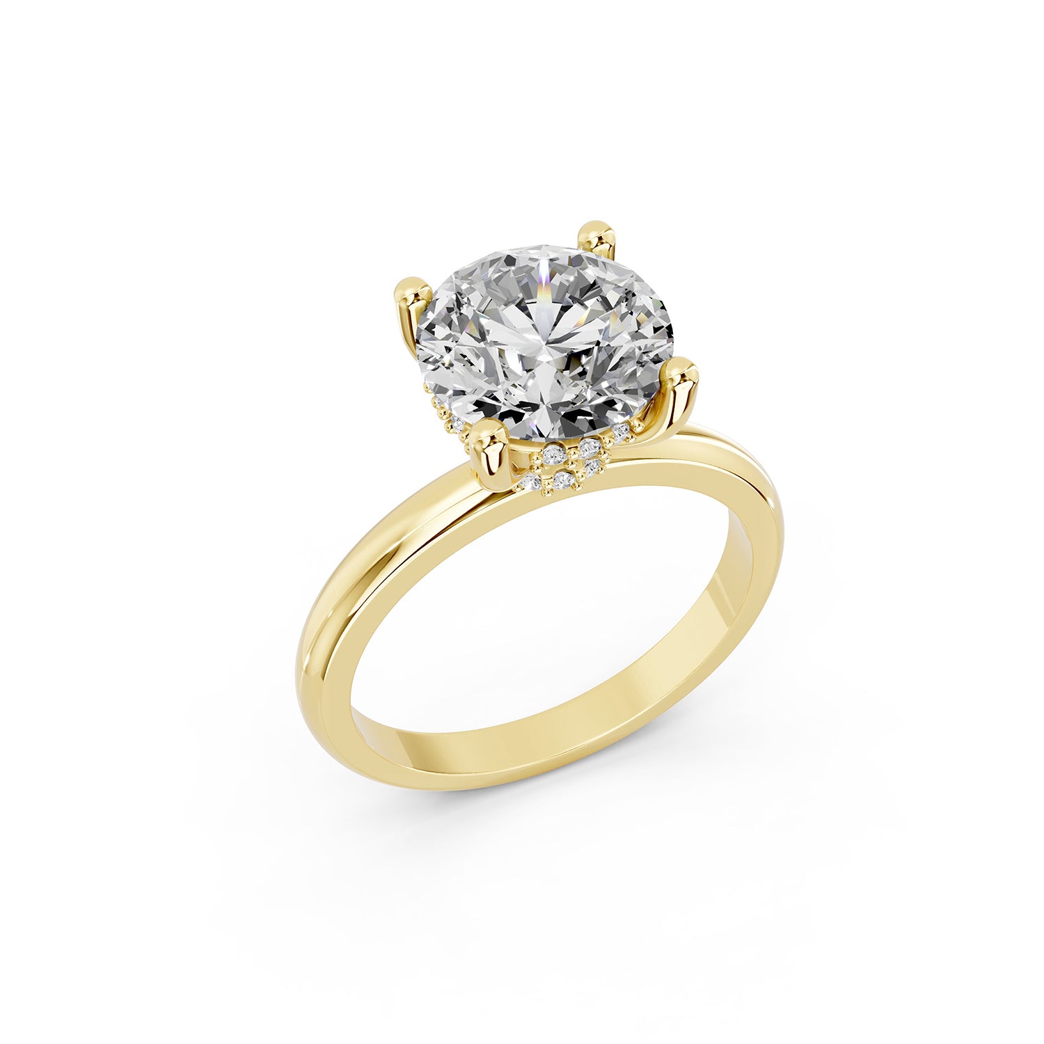 Round Brilliant Lab-Grown Diamond Solitaire Ring