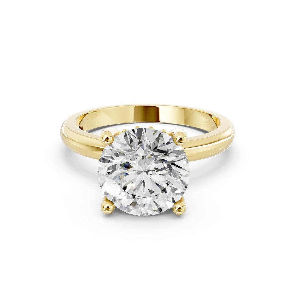 Round Brilliant Lab-Grown Diamond Solitaire Ring