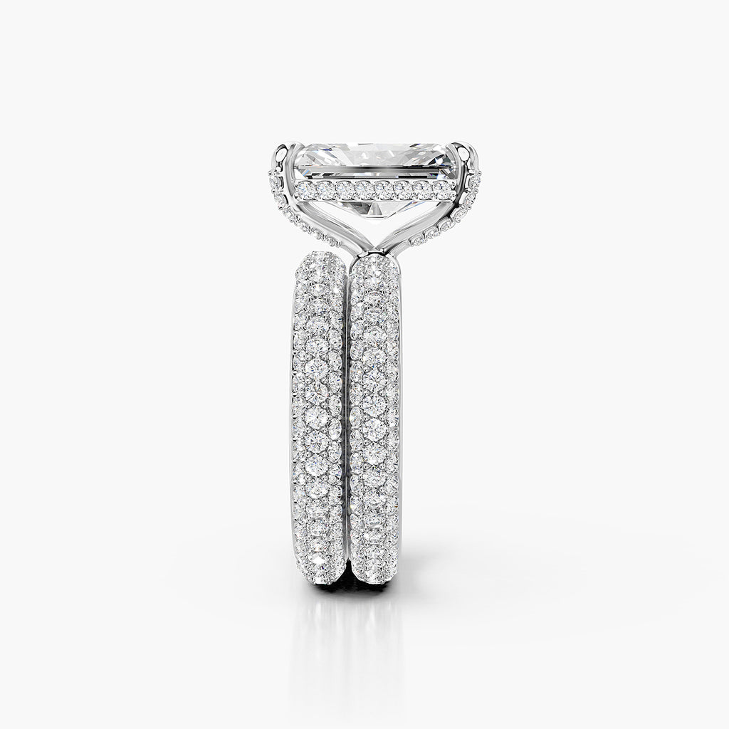 Radiant Cut Lab-Grown Diamond Bridal Ring