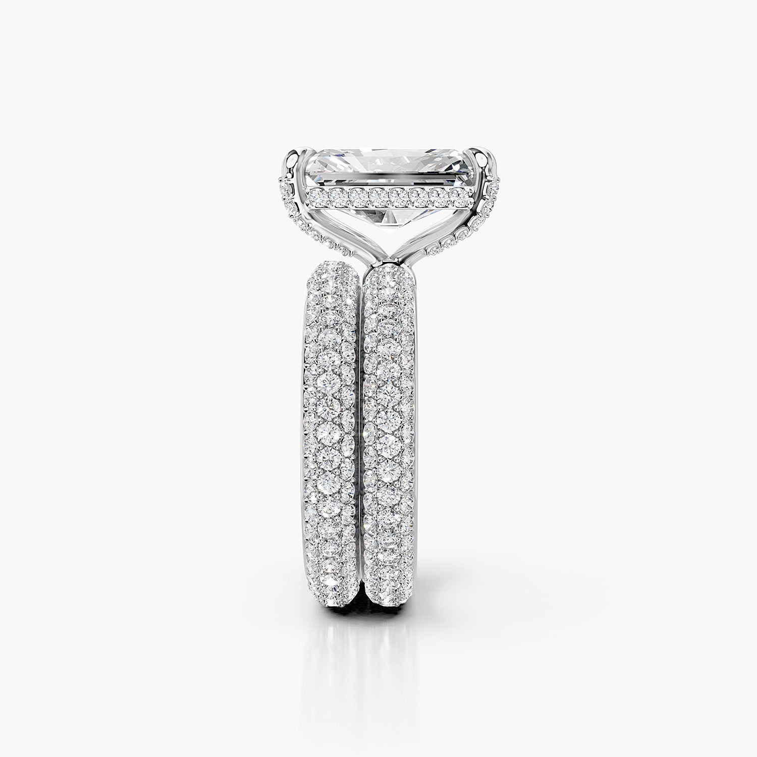 Radiant Cut Lab-Grown Diamond Bridal Ring