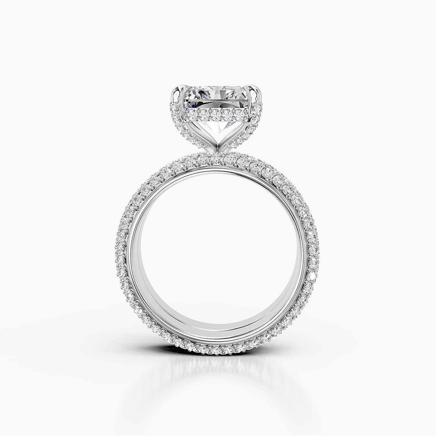 Radiant Cut Lab-Grown Diamond Bridal Ring