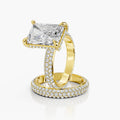 Radiant Cut Lab-Grown Diamond Bridal Ring