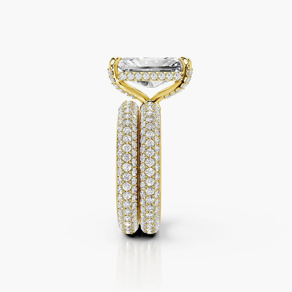 Radiant Cut Lab-Grown Diamond Bridal Ring