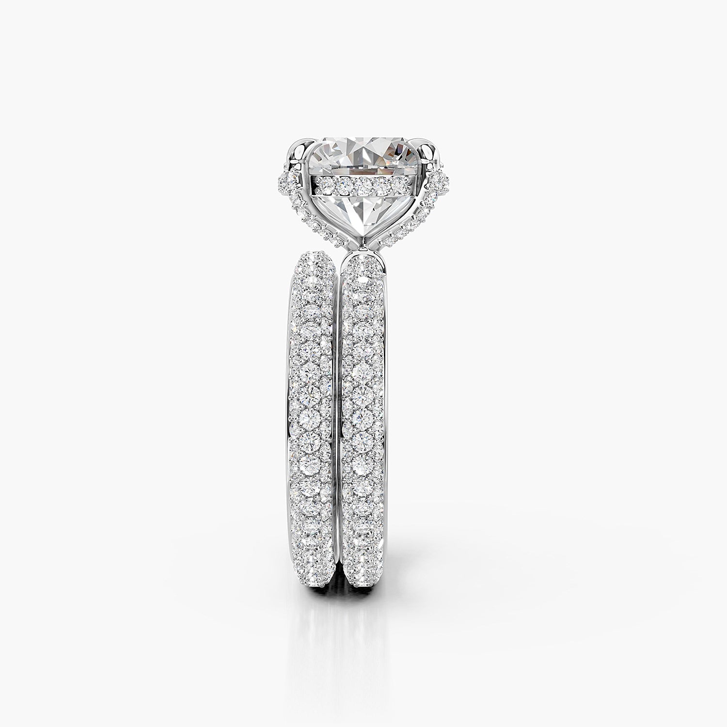 Lab-Grown Diamond Twisted Bridal Ring Set