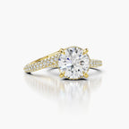 Lab-Grown Diamond Twisted Bridal Ring Set