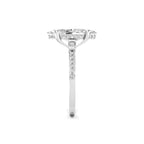 Marquise Cut Lab-Grown Diamond Engagement Ring