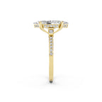 Marquise Cut Lab-Grown Diamond Engagement Ring