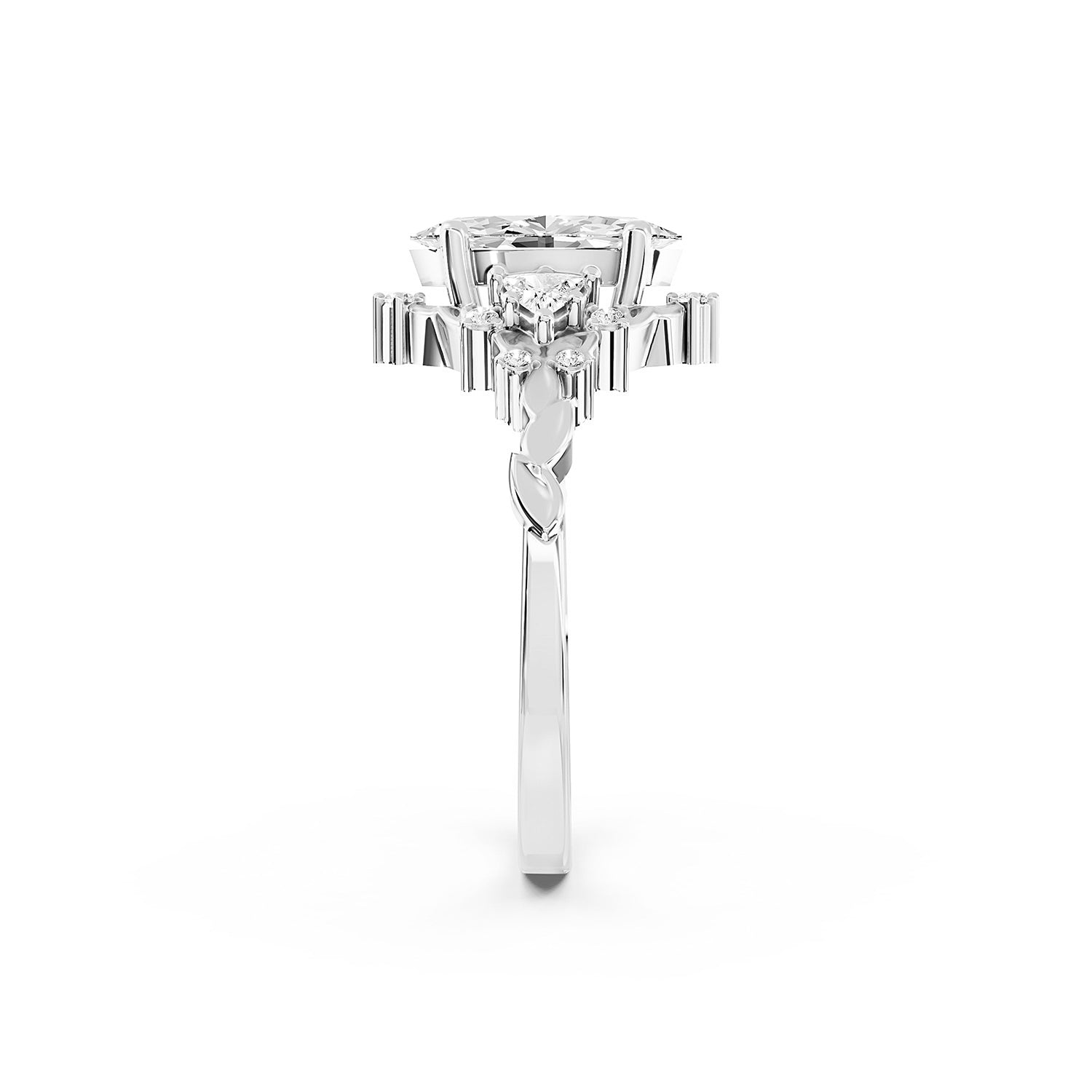 Marquise Cut Lab-Grown Diamond Ring