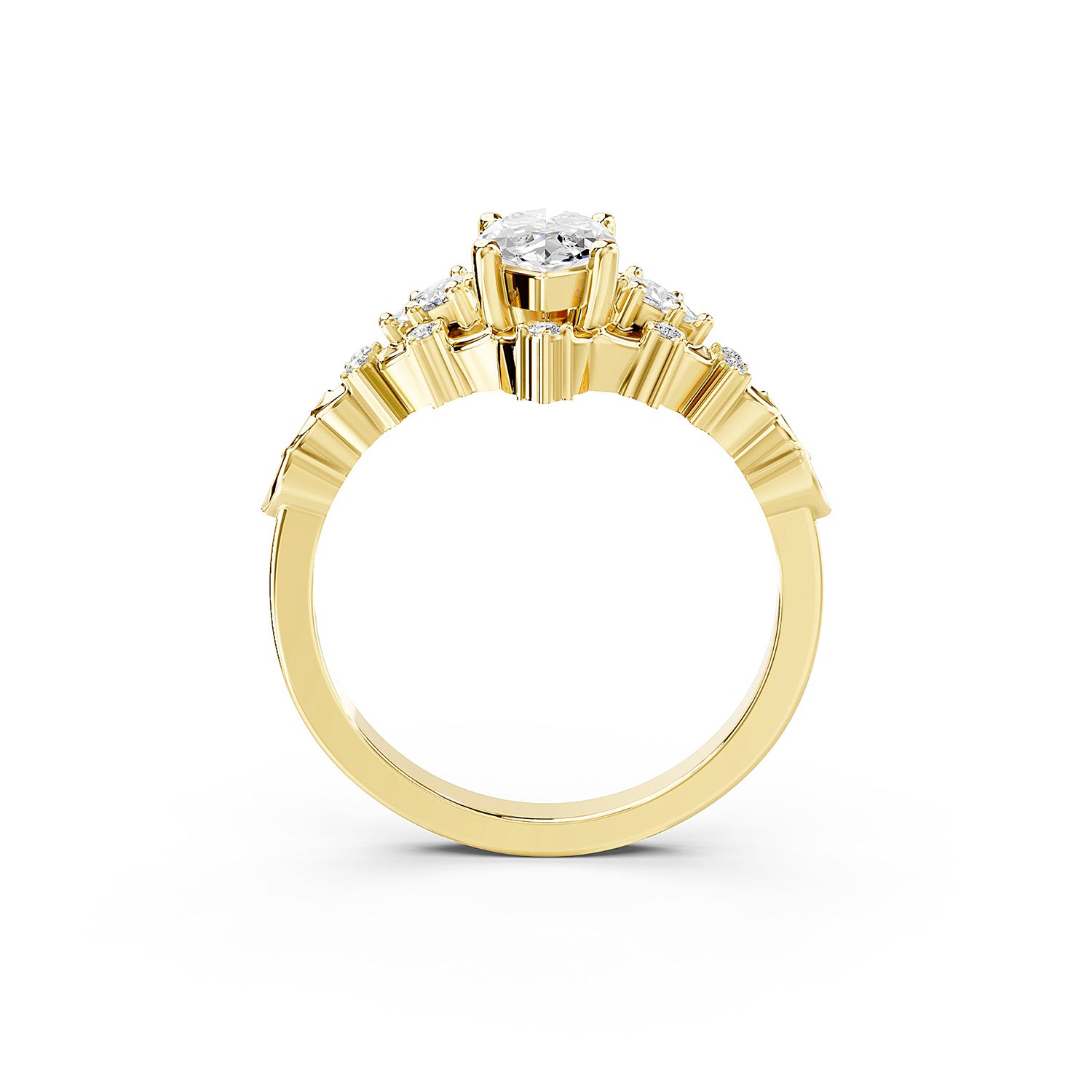 Marquise Cut Lab-Grown Diamond Ring