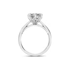 Round Cut Lab-Grown Diamond Solitaire Ring