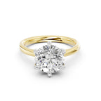 Round Cut Lab-Grown Diamond Solitaire Ring