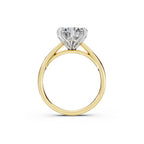 Round Cut Lab-Grown Diamond Solitaire Ring