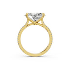 Oval Lab-Grown Diamond Solitaire Ring