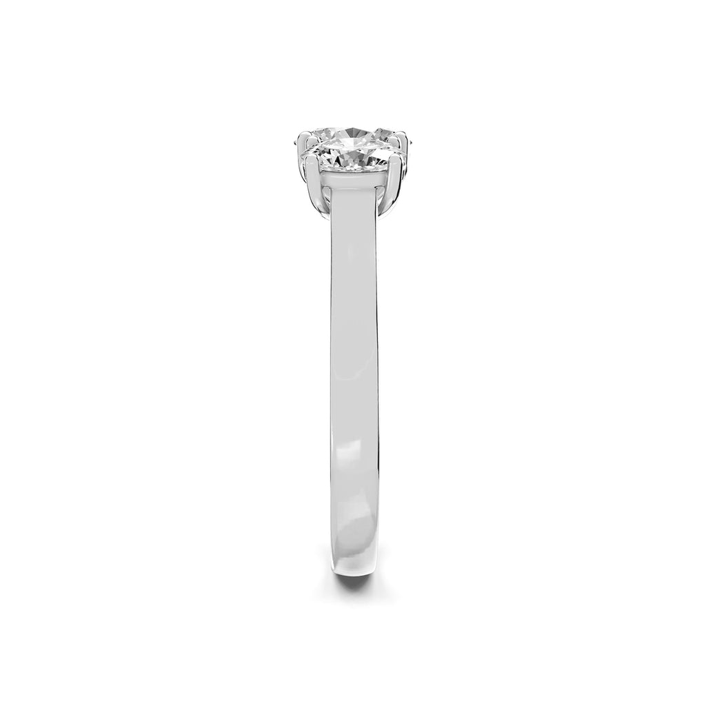 Three-Stone Round Lab-Grown Diamond Ring