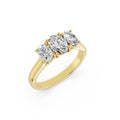 Three-Stone Round Lab-Grown Diamond Ring