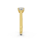 Three-Stone Round Lab-Grown Diamond Ring