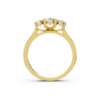 Three-Stone Round Lab-Grown Diamond Ring