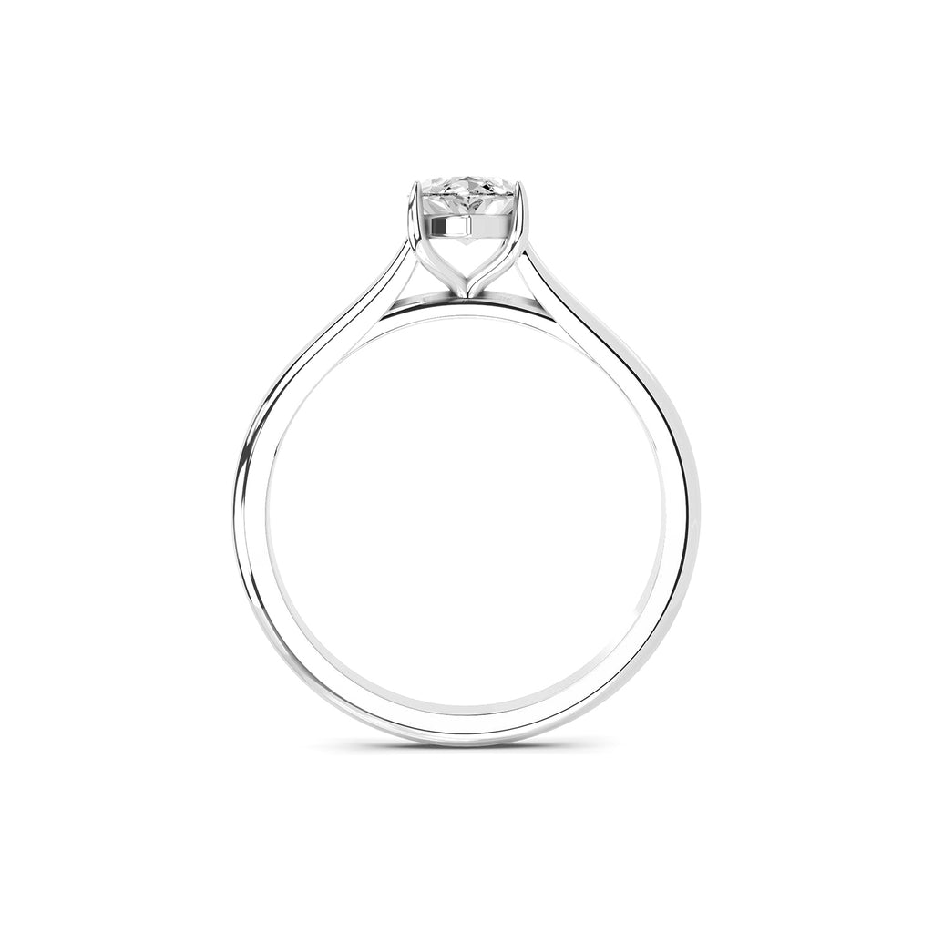 Marquise Cut Lab-Grown Diamond Solitaire Ring