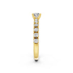 Round Cut Lab-Grown Diamond Solitaire Ring