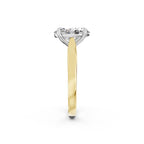 Oval Cut Lab-Grown Diamond Solitaire Ring