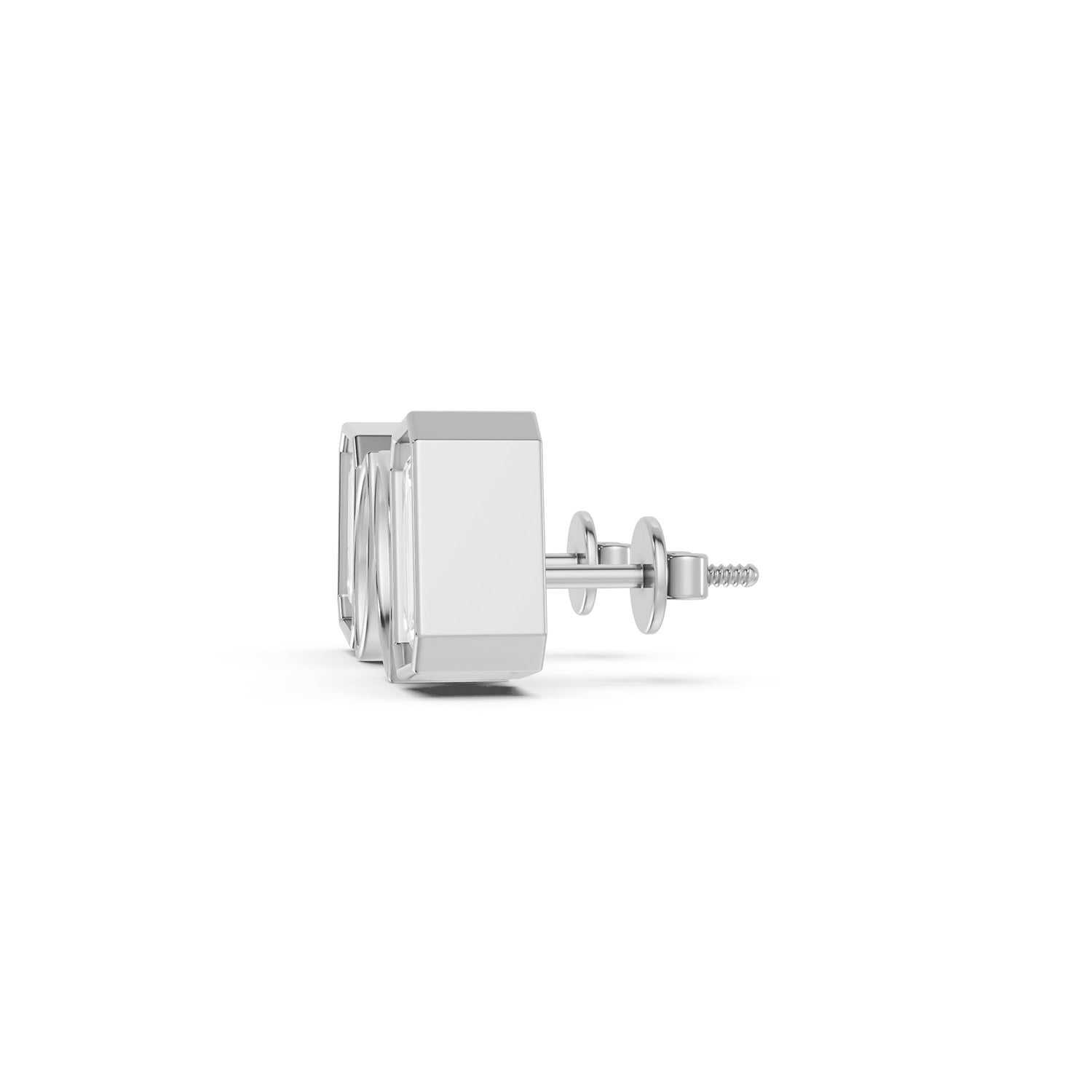 Emerald & Marquise Lab-Grown Diamond Stud Earrings