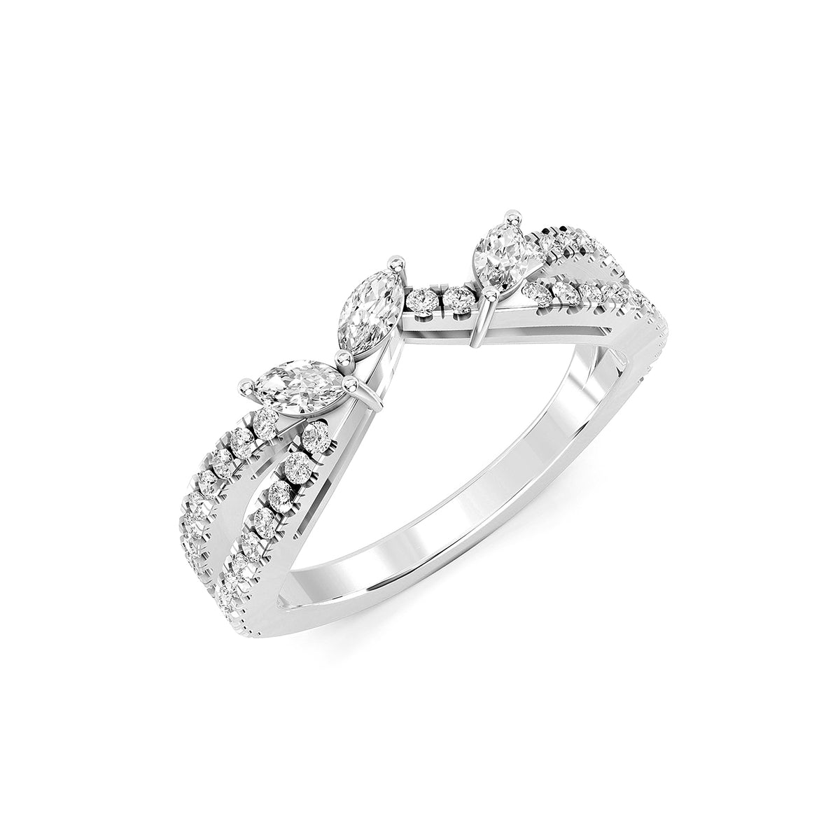 Marquise Lab-Grown Diamond Ring