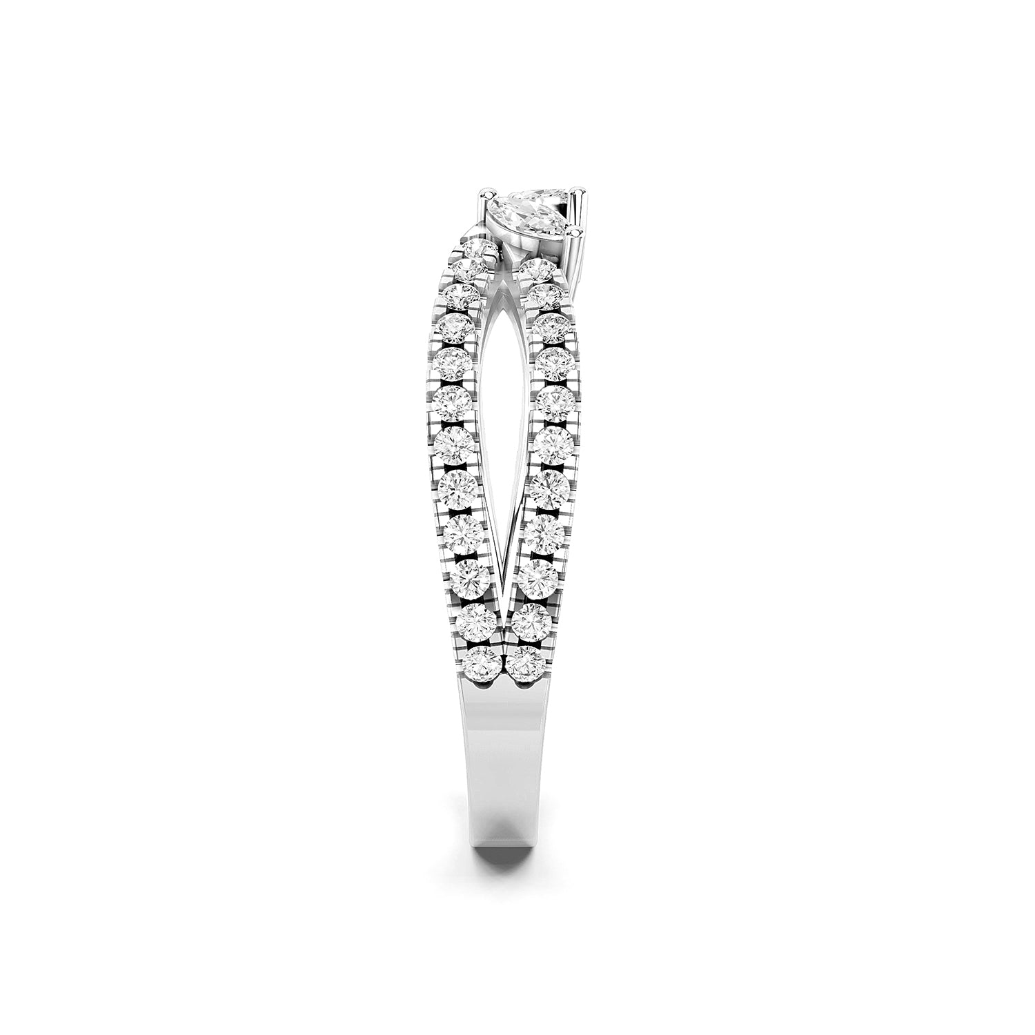 Marquise Lab-Grown Diamond Ring