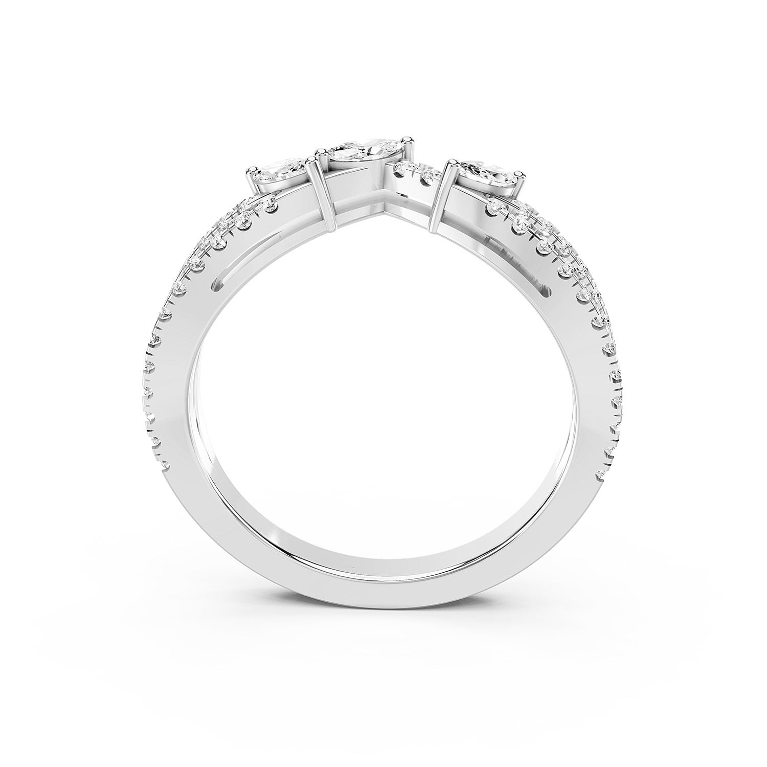 Marquise Lab-Grown Diamond Ring