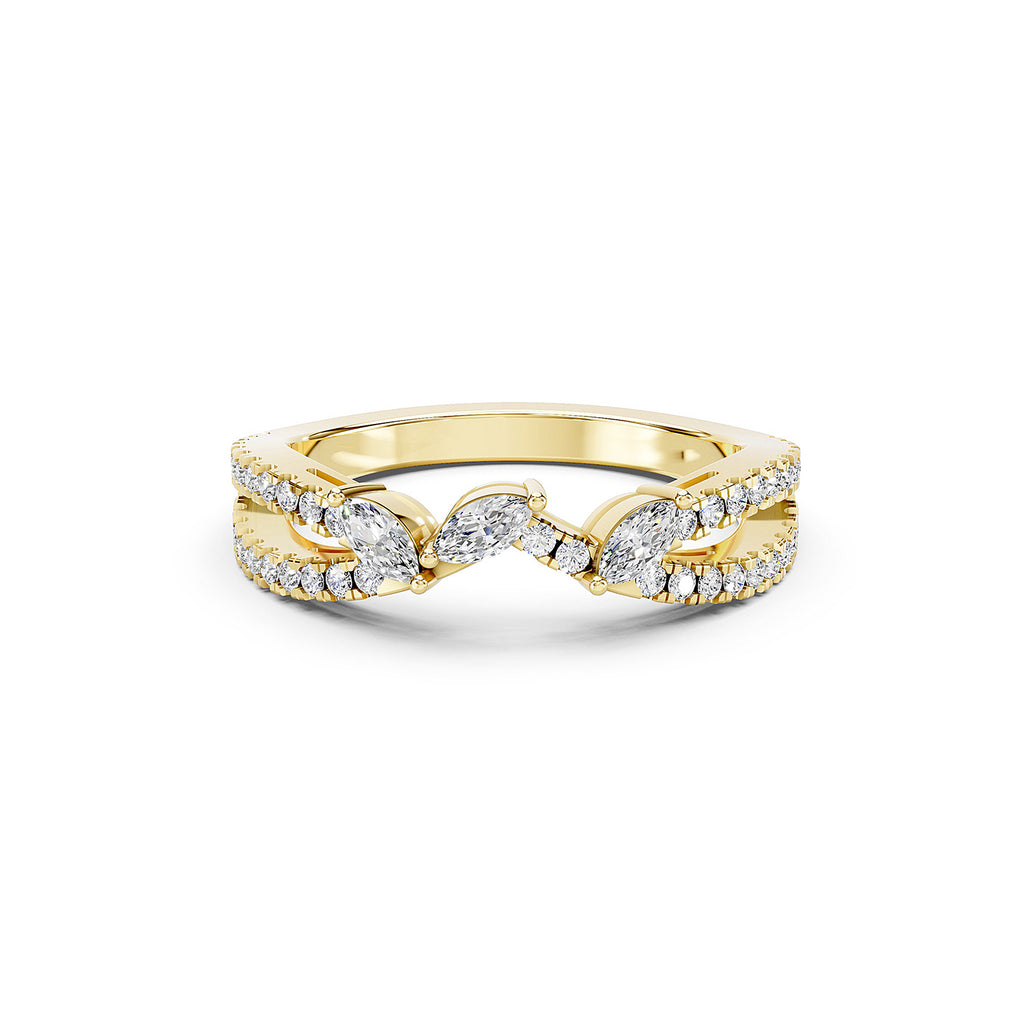Marquise Lab-Grown Diamond Ring