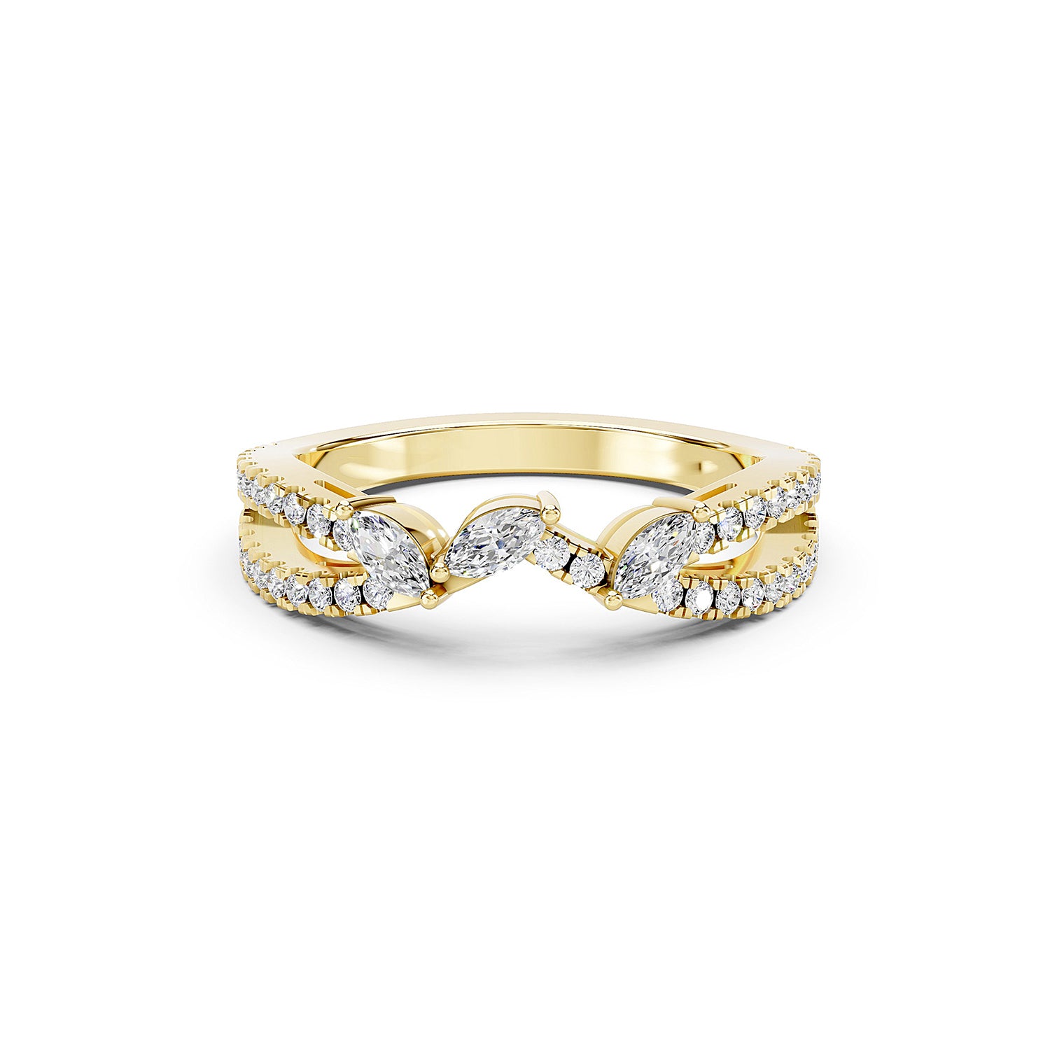Marquise Lab-Grown Diamond Ring