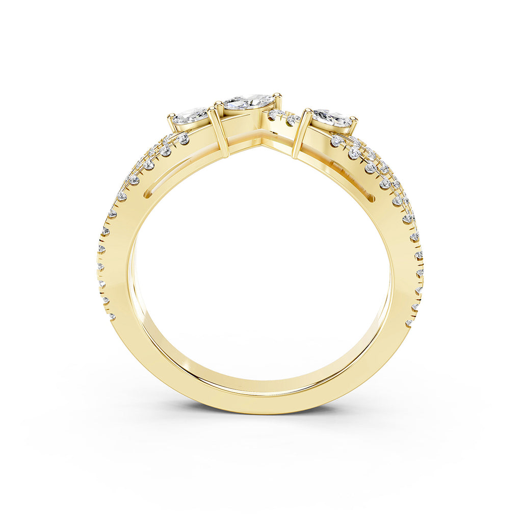 Marquise Lab-Grown Diamond Ring