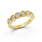 Round Brilliant Lab-Grown Diamond Bezel Ring