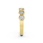Round Brilliant Lab-Grown Diamond Bezel Ring