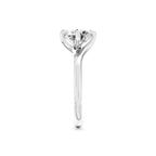 Round Lab-Grown Diamond Solitaire Ring