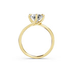 Round Lab-Grown Diamond Solitaire Ring