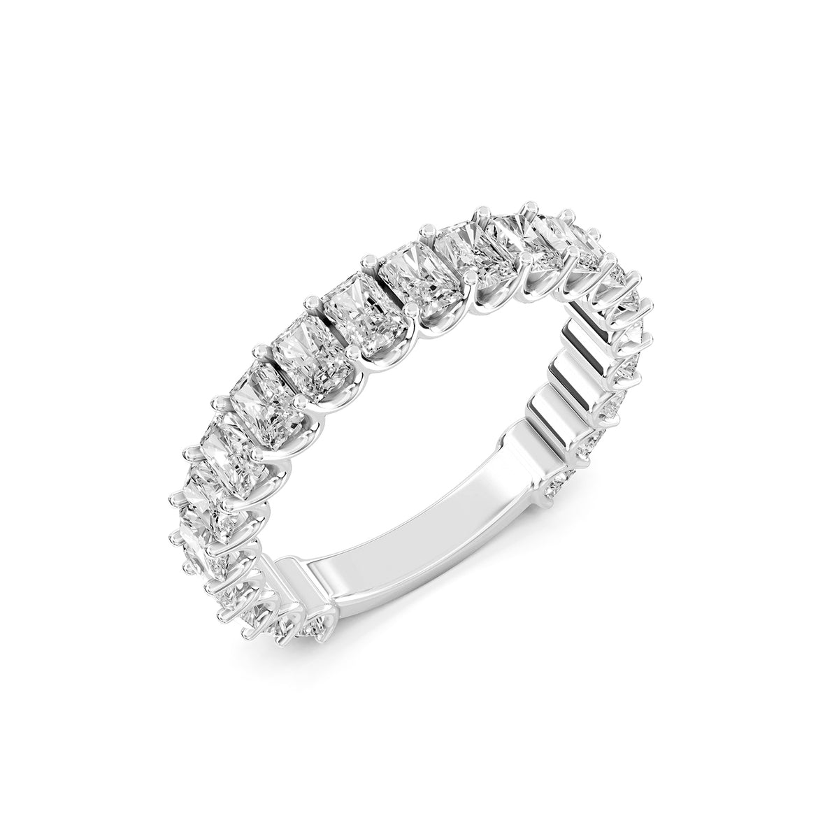 Radiant Cut Lab-Grown Diamond Eternity Ring