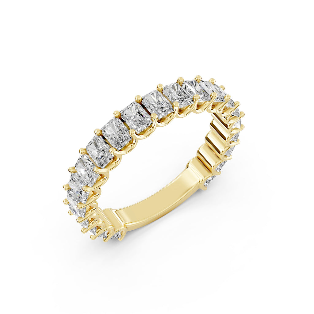 Radiant Cut Lab-Grown Diamond Eternity Ring
