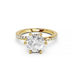 Round Cut Lab-Grown Diamond Solitaire Engagement Ring