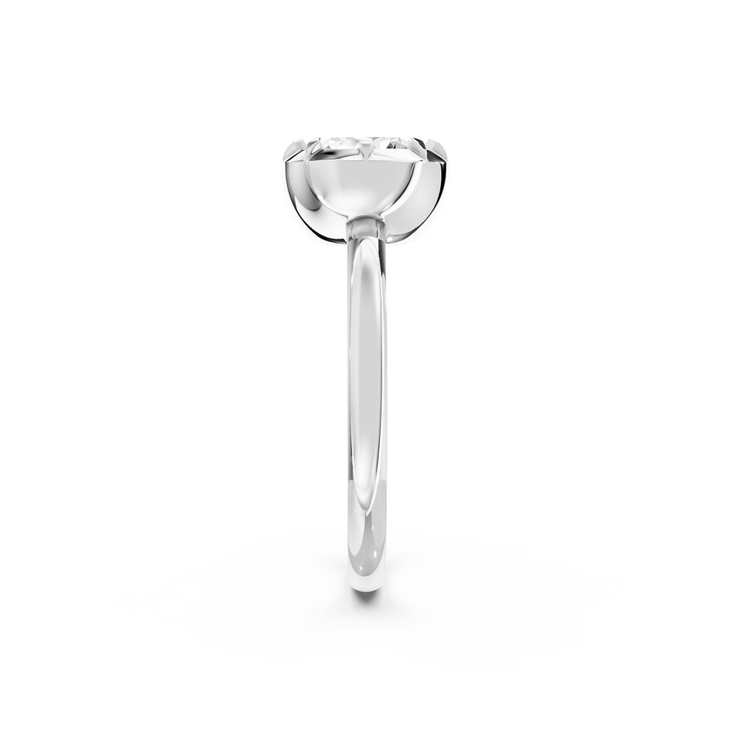 Round Lab-Grown Diamond Solitaire Ring