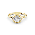 Round Lab-Grown Diamond Solitaire Ring