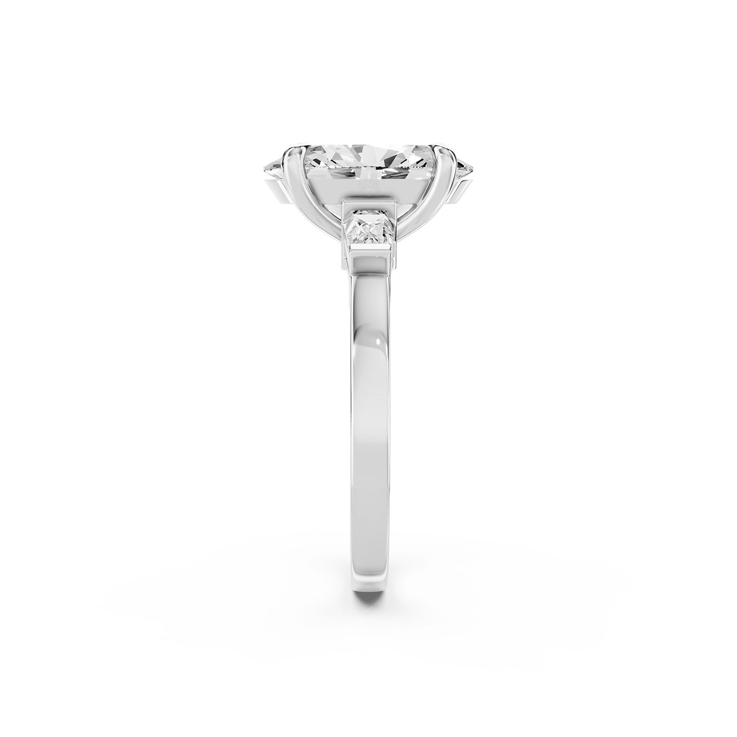Oval Lab-Grown Diamond Ring